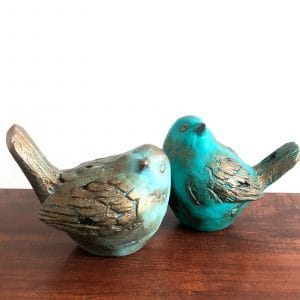 Pareja de pajaritos (L)