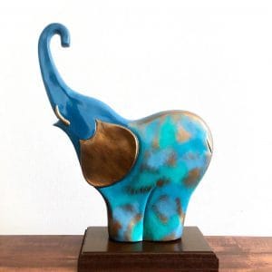 Elefante trompita azulino calipso