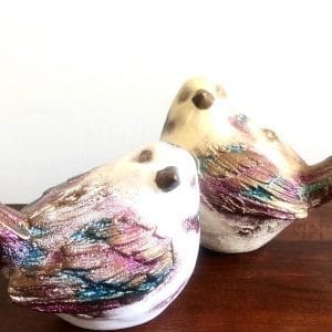 Pareja de pajaritos (L)