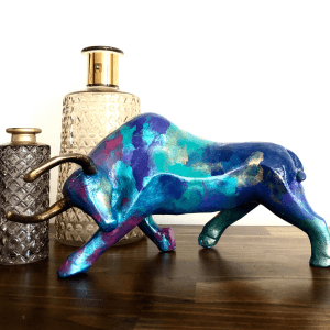 Toro decorativo full color (toro español)